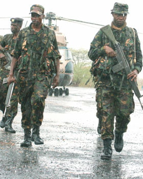 kenyan army